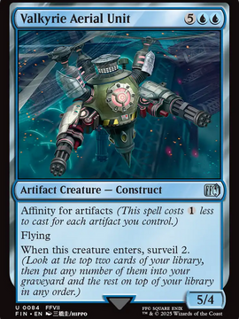 Valkyrie Aerial Unit (FIN-084) - FINAL FANTASY Foil