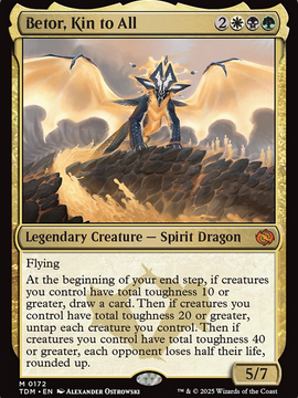 Betor, Kin to All (TDM-172) - Tarkir: Dragonstorm Foil