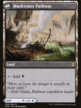 Clearwater Pathway // Murkwater Pathway (ZNR-260) - Zendikar Rising