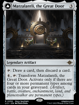 Matzalantli, the Great Door // The Core (LCI-256) - The Lost Caverns of Ixalan