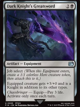 Dark Knight's Greatsword (FIN-095) - FINAL FANTASY