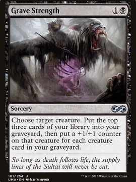Grave Strength (UMA-101) - Ultimate Masters