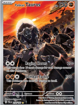 Paldean Tauros (218/193) [Scarlet & Violet: Paldea Evolved]