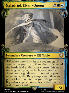 Galadriel, Elven-Queen (LTC-462) - Tales of Middle-earth Commander: (Showcase) Foil