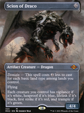 Scion of Draco (MH2-323) - Modern Horizons 2 (Borderless)