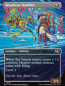 Broadcast Rambler (Borderless) (DFT-293) - Aetherdrift