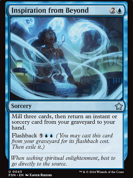 Inspiration from Beyond (FDN-043) - Foundations Foil