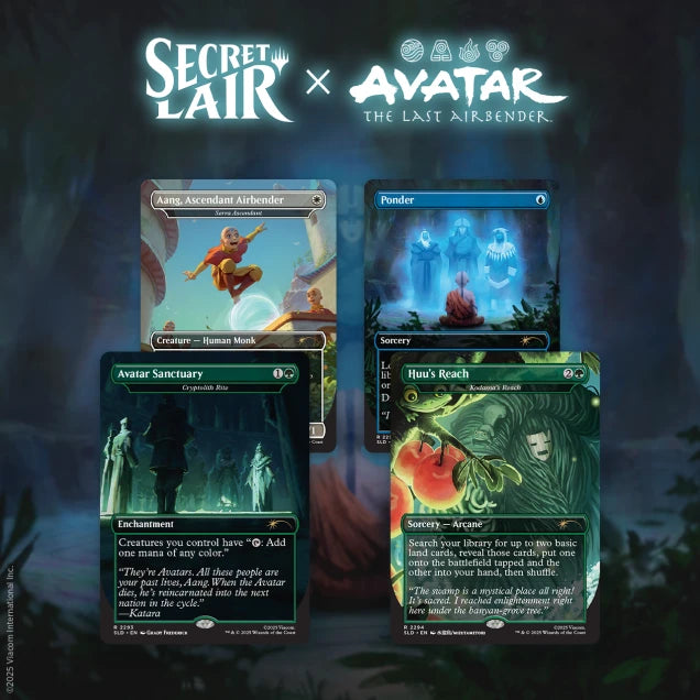 MTG - Secret Lair Showcase x Avatar The Last Airbender: A Lot To Learn - Rainbow Foil Edition