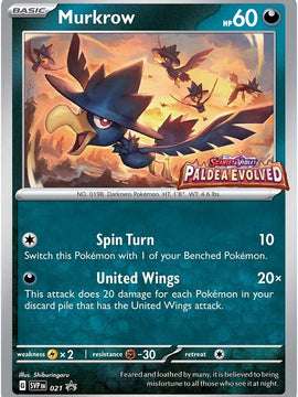 Murkrow (021) [Scarlet & Violet: Black Star Promos]