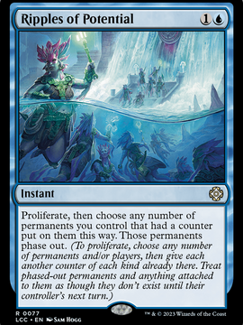 Ripples of Potential (LCC-077) - The Lost Caverns of Ixalan Commander