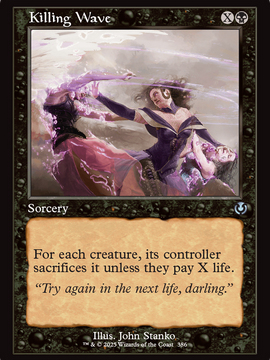 Killing Wave (Retro Frame) (INR-386) - Innistrad Remastered