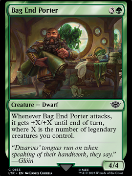 Bag End Porter (LTR-153) - The Lord of the Rings: Tales of Middle-earth