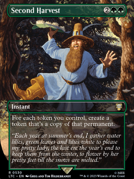 Second Harvest (LTC-530) - Tales of Middle-earth Commander (Borderless) Foil