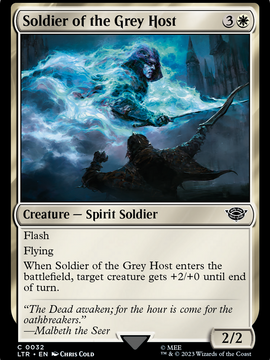 Soldier of the Grey Host (LTR-032) - The Lord of the Rings: Tales of Middle-earth