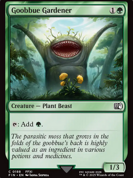Goobbue Gardener (FIN-188) - FINAL FANTASY Foil