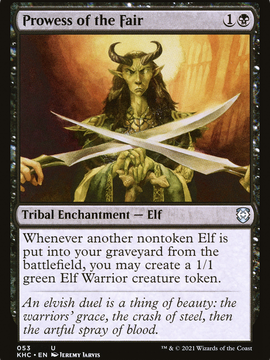 Prowess of the Fair (KHC-053) - Kaldheim Commander