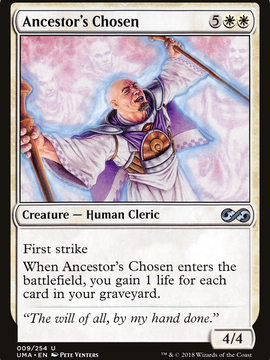 Ancestor's Chosen (UMA-009) - Ultimate Masters Foil