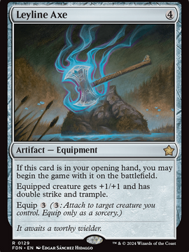 Leyline Axe (FDN-129) - Foundations