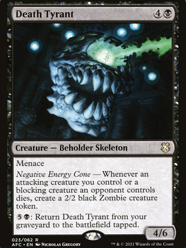Death Tyrant (AFC-023) - Forgotten Realms Commander