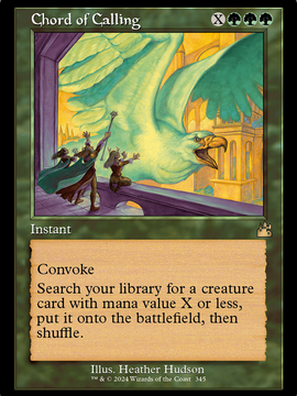 Chord of Calling (RVR-345) - Ravnica Remastered Foil