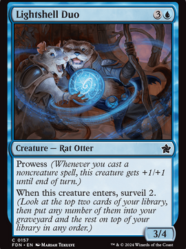 Lightshell Duo (FDN-157) - Foundations Foil
