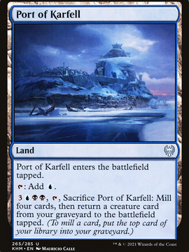 Port of Karfell (KHM-265) - Kaldheim
