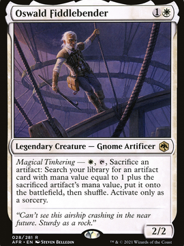 Oswald Fiddlebender (AFR-028) - Adventures in the Forgotten Realms