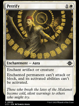 Petrify (LCI-030) - The Lost Caverns of Ixalan Foil