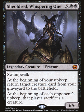 Sheoldred, Whispering One (IMA-108) - Iconic Masters