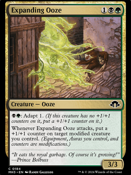 Expanding Ooze (MH3-184) - Modern Horizons 3 Foil