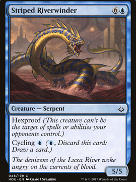 Striped Riverwinder (HOU-048) - Hour of Devastation