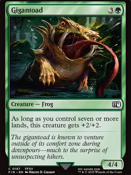 Gigantoad (FIN-187) - FINAL FANTASY
