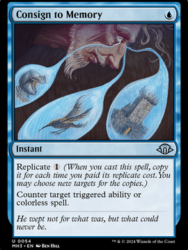 Consign to Memory (MH3-054) - Modern Horizons 3 Foil