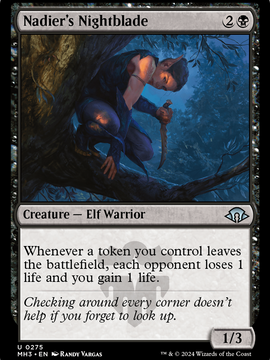 Nadier's Nightblade (MH3-275) - Modern Horizons 3