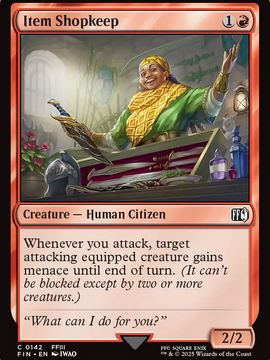 Item Shopkeep (FIN-142) - FINAL FANTASY
