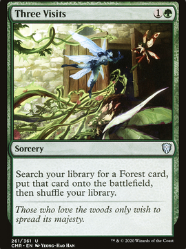 Three Visits (CMR-261) - Commander Legends