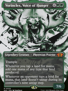 Vorinclex, Voice of Hunger (MUL-029) - Multiverse Legends: (Showcase) (Borderless)