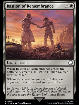 Bastion of Remembrance (PIP-710) - Fallout Foil