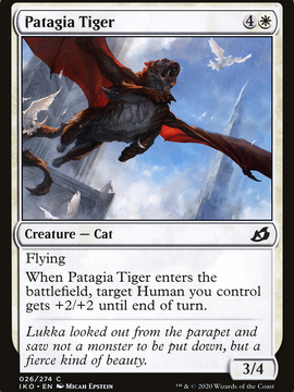 Patagia Tiger (IKO-026) - Ikoria: Lair of Behemoths