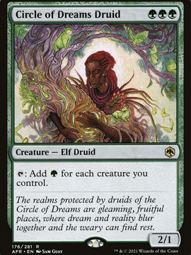 Circle of Dreams Druid (AFR-176) - Adventures in the Forgotten Realms