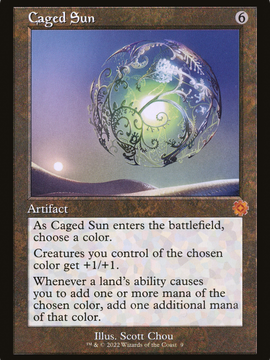 Caged Sun (BRR-009) - The Brothers' War Retro Artifacts