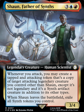 Shaun, Father of Synths (PIP-957) - Fallout: (Extended Art) Foil