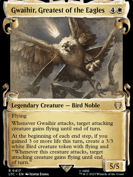 Gwaihir, Greatest of the Eagles (LTC-417) - Tales of Middle-earth Commander: (Showcase)