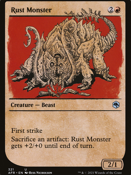 Rust Monster (AFR-321) - Adventures in the Forgotten Realms: (Showcase)