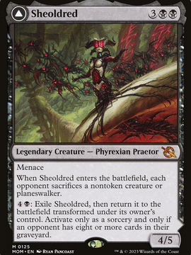 Sheoldred // The True Scriptures (MOM-125) - March of the Machine