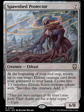 Spawnbed Protector (M3C-036) - Modern Horizons 3 Commander