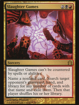 Slaughter Games (RTR-197) - Return to Ravnica