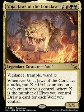 Voja, Jaws of the Conclave (MKM-432) - Murders at Karlov Manor Foil
