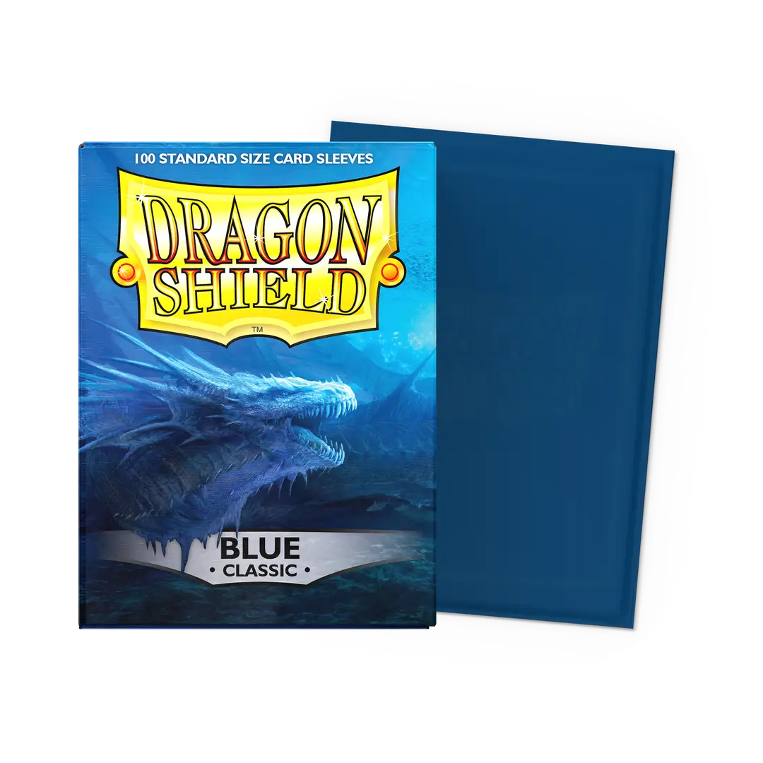 Dragon Shield - Blue - Classic Sleeves (100 Count - Standard Size)