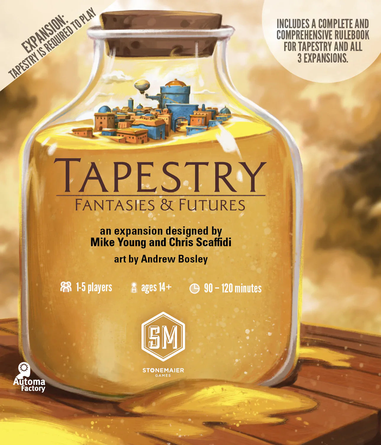 Tapestry: Fantasies & Futures (Expansion) - Stonemaier Games